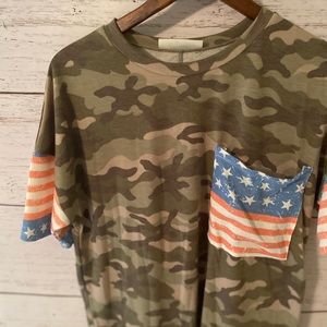 Cammo Stars and Stripes shirt